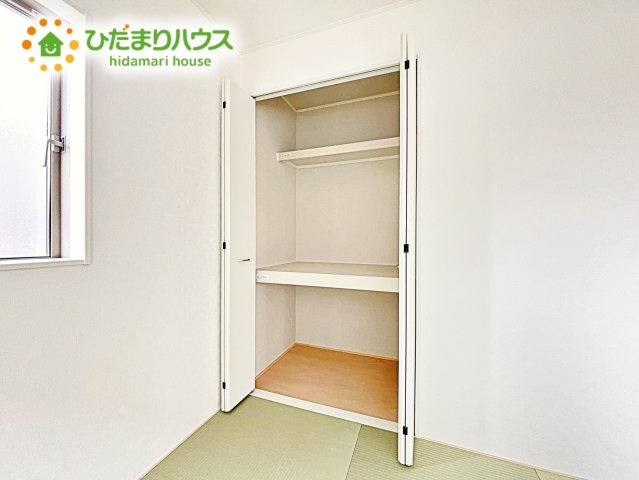 【収納】 | 笠間市平町第4　新築戸建　2号棟 | 奥行きが広い収納スペースなので、お布団も楽々しまえますね！！