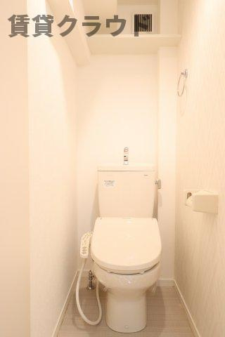 エヴァンコートⅣのトイレ|ゆったりとした空間のトイレです