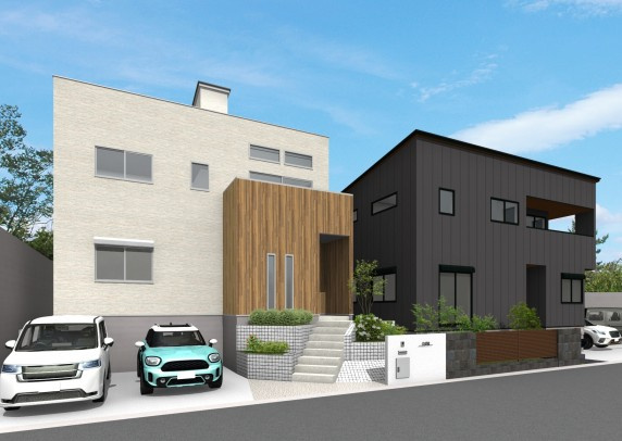 ヴィレッタの杜　苦楽園二番町Ｈ　1号地の完成予想図