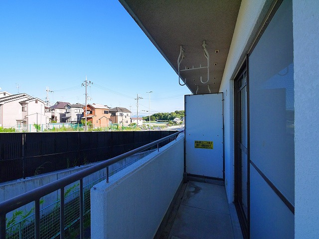 グランドライフ秋篠のバルコニー