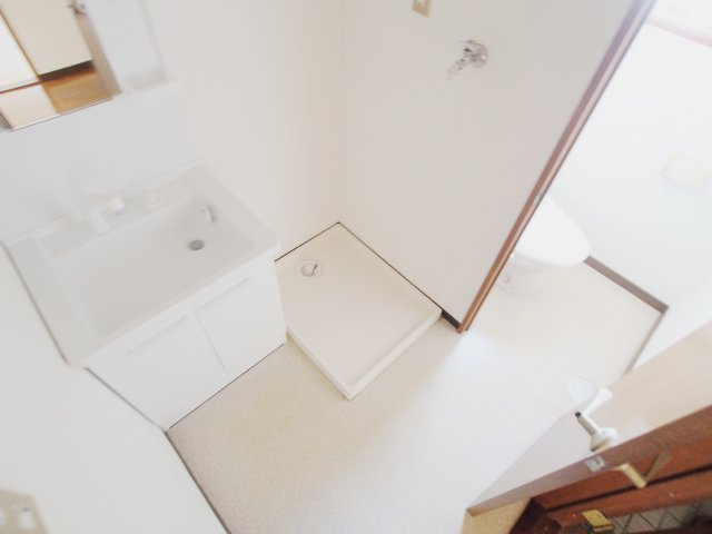 安芸郡海田町堀川町の賃貸マンションの独立洗面台