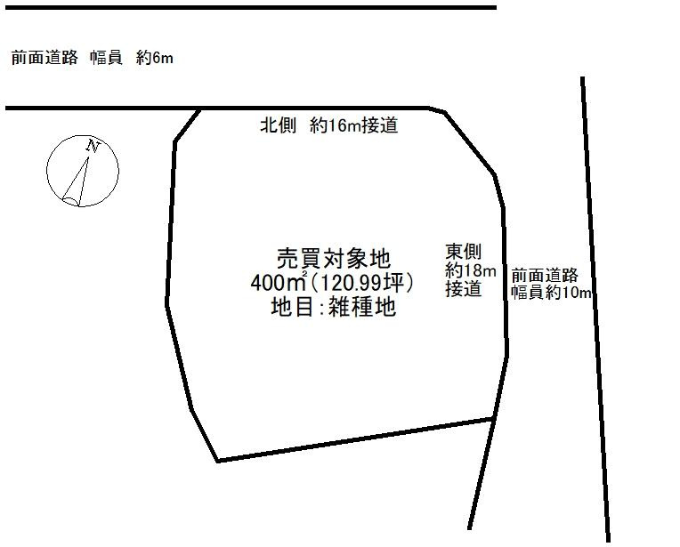 榛原額井の土地図