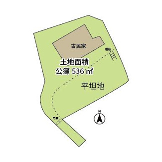 【土地図】 | 鈴蘭台西町４丁目　売地 | 図面と現況が異なる場合は現況を優先します