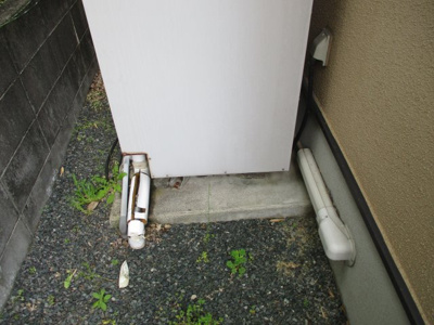 【発電・温水設備】 | 西区池田2丁目 | [現在リフォーム中]電気温水器はノーリツ社製エコキュート37L、フルオ－トタイプに交換します。