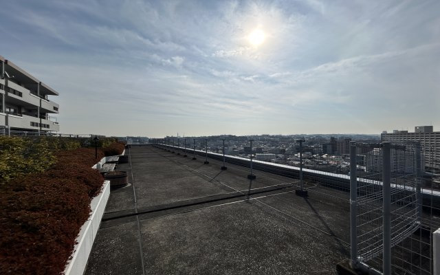 ダイアパレス清水ヶ丘スウィートガーデンのその他|眺望の良い屋上庭園は晴れた日には富士山も望めます