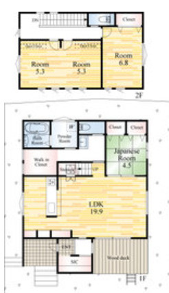 【間取り】 | 菊池郡菊陽町原水　1号地 | ☆間取り図☆