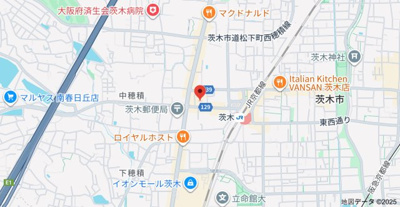 【地図】 | 茨木グランドハイツ