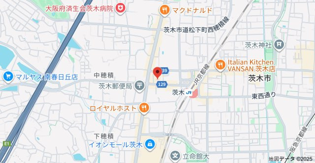 【地図】 | 茨木グランドハイツ