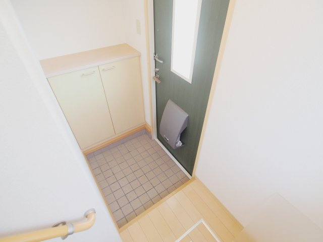 カーサS　壱番館の玄関