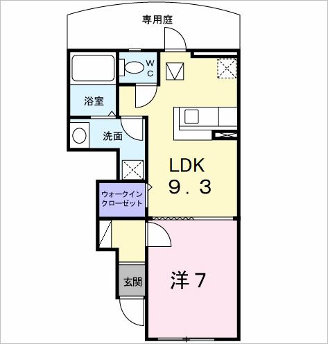 ビサイド・シーIIの間取り