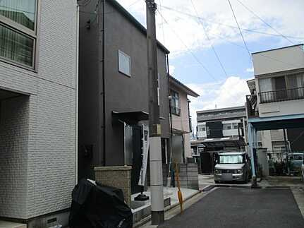 西区南観音２丁目の前面道路含む現地写真