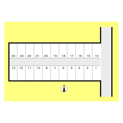 【区画図】 | 山崎東綾瀬駐車場