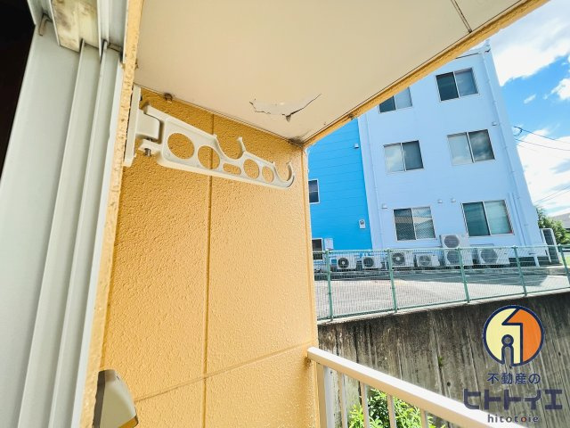 コーポレジュトンの設備|洗濯物干しです