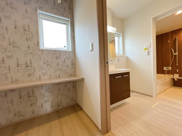 深谷市上柴町東3丁目　新築住宅のランドリースペース