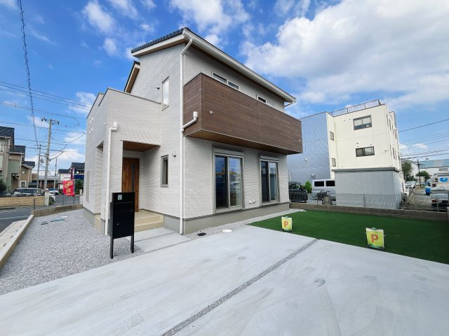 深谷市上柴町東3丁目　新築住宅の外観