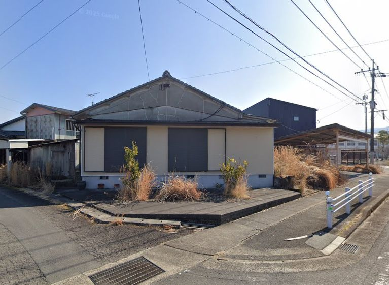 都城市上長飯町の売地の外観