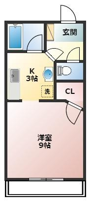 ユトリロつつじが丘 2の間取り
