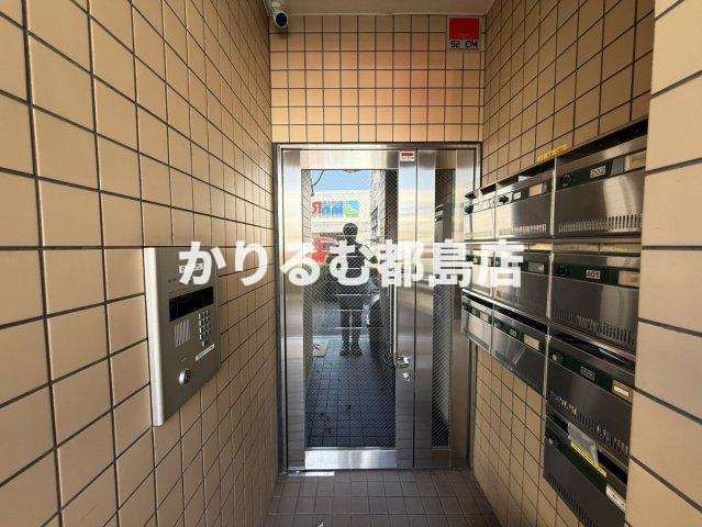 グレイス高倉のエントランス