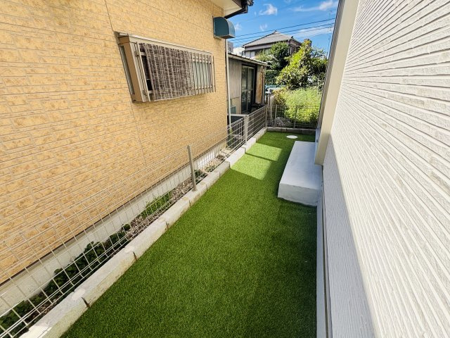 西区笠取町3期｜名古屋市の戸建ならホームアップの庭|ガーデニングが楽しめるお庭付き