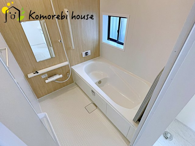 上尾市原市　第5期　新築一戸建て　Aの浴室|きれいなお風呂です