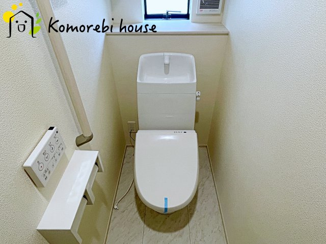 上尾市原市　第5期　新築一戸建て　Aのトイレ|シンプルで使いやすいトイレです
