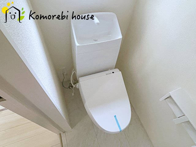 上尾市原市　第5期　新築一戸建て　Aのトイレ|トイレも気になるポイント