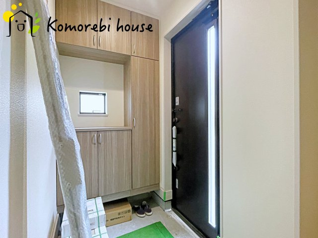 上尾市原市　第5期　新築一戸建て　Aの玄関|シンプルで使いやすい玄関です