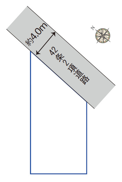 和光市新倉2丁目　始発駅×オール電化　車庫付き戸建の区画図