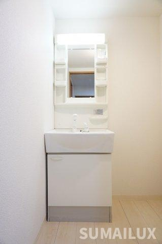 熊本市中央区黒髪１丁目の賃貸マンションの独立洗面台