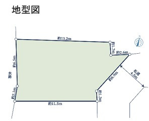◆価格改定◆完成済み◆下和泉2丁目 新築戸建 3940万円の区画図