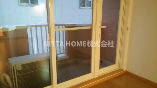 アンソレイエのバルコニー|南向きバルコニーで日当たりGOOD●