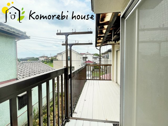 蓮田市閏戸　中古一戸建てのバルコニー|陽当たり良好なバルコニーです