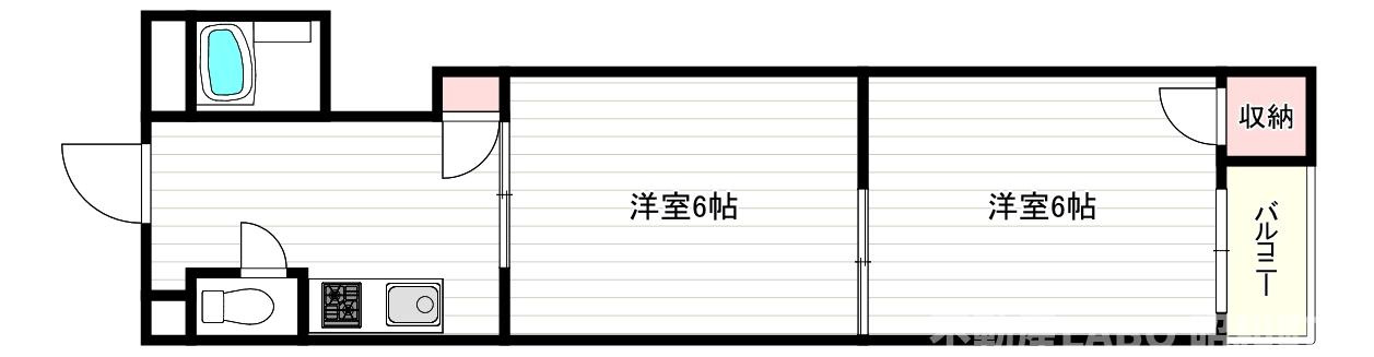 ジョイフルミサキの間取り