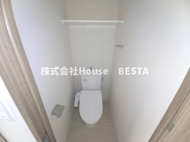プレサンス神戸元町ベルシオンのトイレ