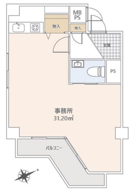 ライオンズプラザ調布の間取り