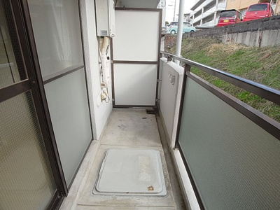 【バルコニー】 | パルメゾン北町 | 広めのバルコニー