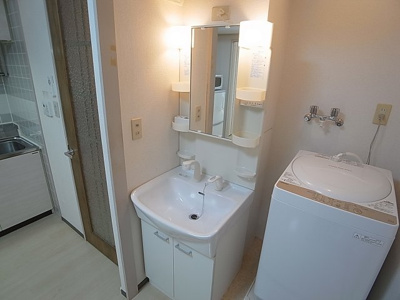 【洗面所】 | パルメゾン北町 | シャンプードレッサーの独立洗面