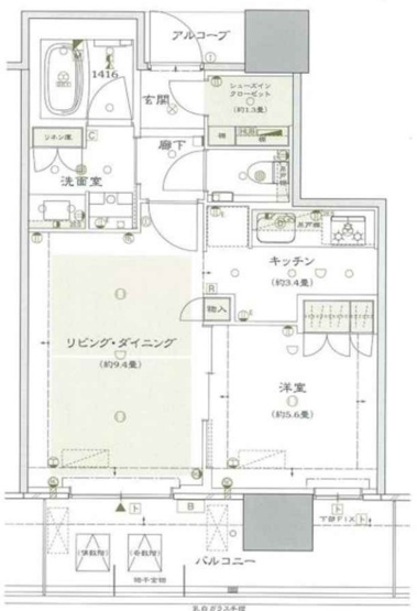 【間取り】 | ザ・パークハウス中之島タワー