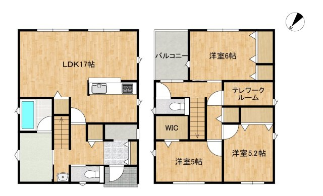 クレイドルガーデン八戸市桜ケ丘 第12 1号棟の区画図