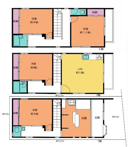 東急池上線「蓮沼」中古戸建の画像