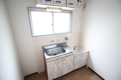 【キッチン】 | ハイツONS | ガスコンロ設置可能です