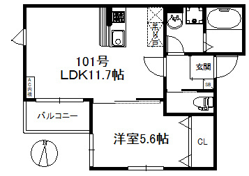 【間取り】 | CROSSⅢ　★プライスホームなら仲介手数料0円★
