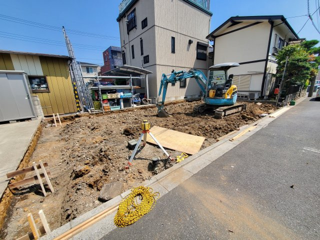 八潮市　二丁目　新築戸建　全1棟の外観|外観です