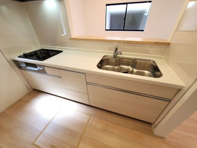八潮市　二丁目　新築戸建　全1棟のキッチン|施工例です