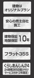 【構造・工法・仕様】 | 【仲介手数料無料！！】府中市浅間町4丁目　新築戸建て（全2棟）2号棟　5599万円