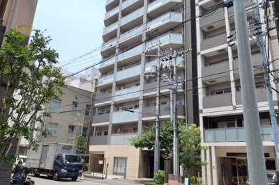 【外観】 | プレミスト堺筋本町ラディーナ | 嬉しいペット飼育可能なマンション！
駅近で通勤通学にも便利な立地です♪