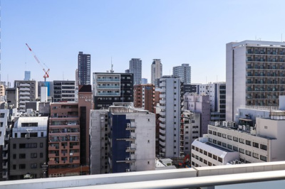 【展望】 | プレミスト堺筋本町ラディーナ | バルコニーからの眺望♪