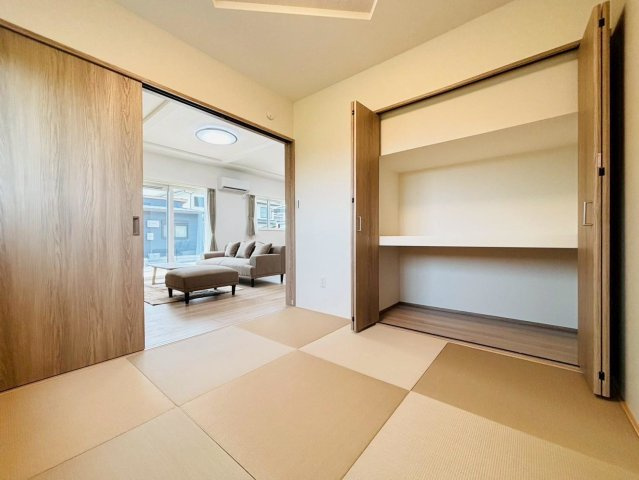 新築戸建　揖斐郡池田町上田　全1区画分譲の和室|一室あると便利な和室は、ご来客時はもちろん、お子様のお昼寝や遊び場、寝室としてもご利用いただけます