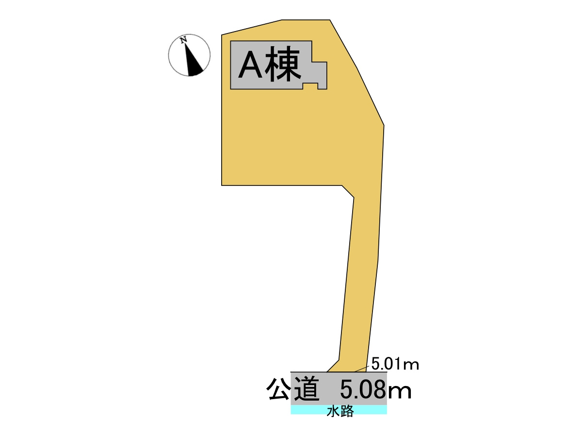 戸建　揖斐郡池田町上田　全1区画分譲の区画図|■区画図
■YAMADA電機の　ヤマダ不動産　株式会社リライフ　
いつでもお問合わせ下さい。
