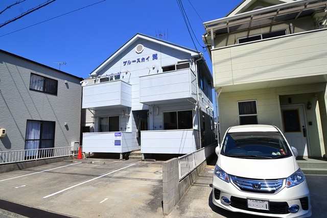 ブルースカイ翼の駐車場